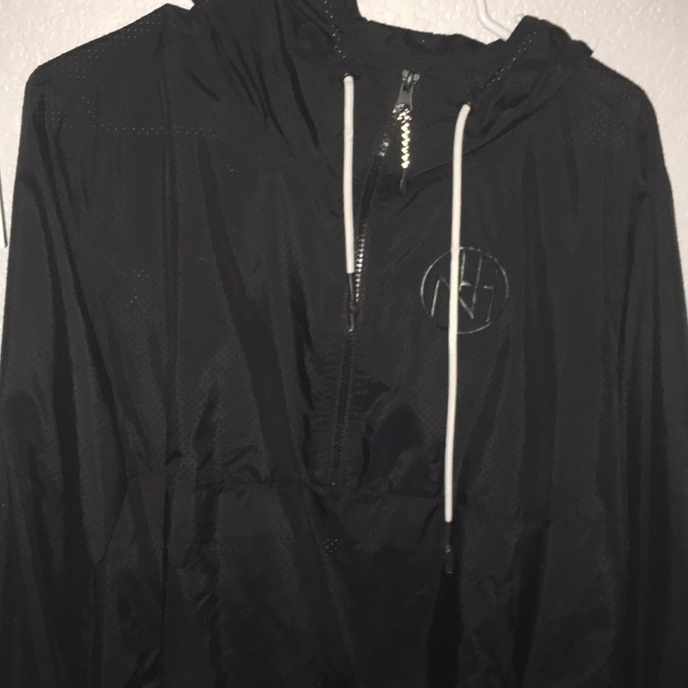 Quarter zip windbreaker ninth hall